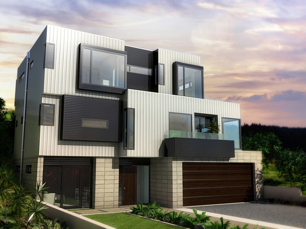 Facade material study